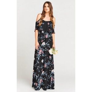 Show Me Your Mumu SMYM Caitlin floral maxi dress in wedding soiree NEW MEDIUM